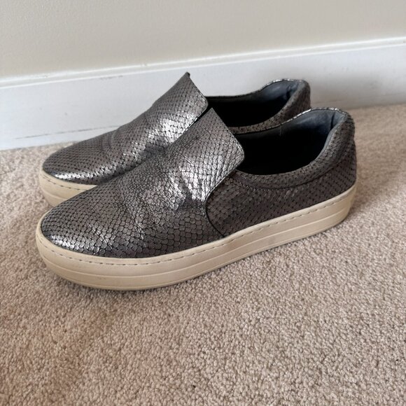 J Slides Metallic Slip-On Sneakers - Picture 3 of 15